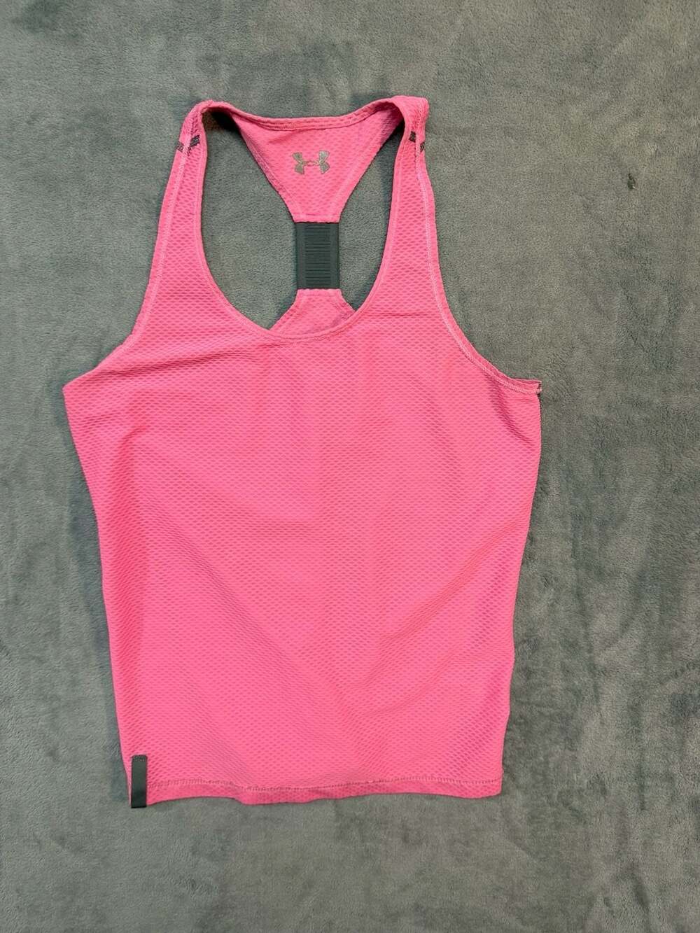 Under Armour HeatGear Armour Racerback Tank Top Pink Women's
